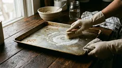 Näin puhdistat uunipellit niin, että ne näyttävät uusilta