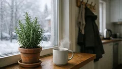 Rosmariini ikkunalaudalla: näin saat tuoksua, vihreyttä ja maustetta talvikotiin