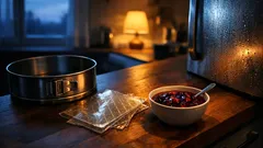 Kirnupiimäkakku, joka on parhaimmillaan seuraavana päivänä – raikas täyte ja hedelmäinen kiille