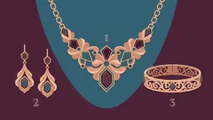 Valitse kuvasta koru ja katso, mitä hyvää uutista kohtalo enteilee sinulle